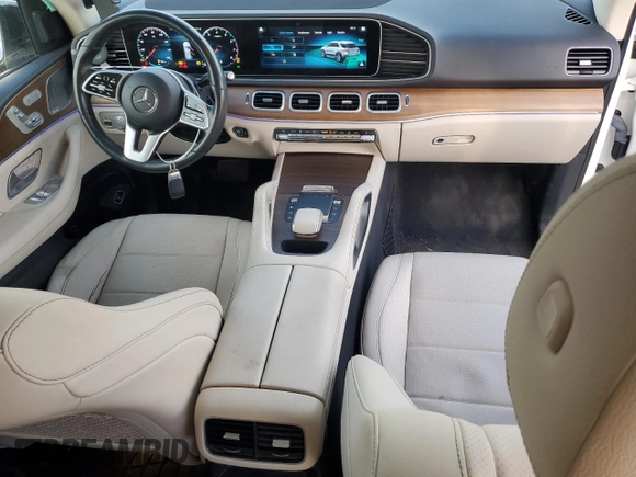 2021 Mercedes-Benz GLE 350 with VIN 4JGFB4KB8MA436066, listed as a Copart auction lot 45682765 with 20,515 mi miles and Salvage title. Bid and sale history available at DreamBid. Image 8.