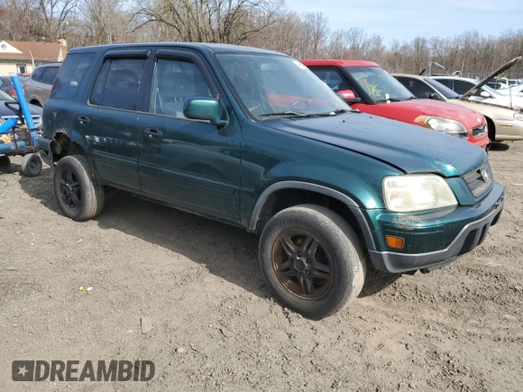 2000 Honda CR-V SE with VIN JHLRD1870YS019282, listed as a Copart auction lot 49968645 with 243,260 mi miles and Salvage Title. Bid and sale history available at carsss.com. Image 4.