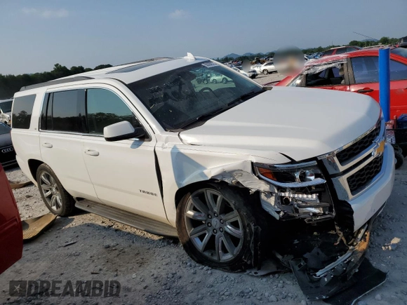 2017 Chevrolet Tahoe LT with VIN 1GNSCBKC9HR378741, listed as a Copart auction lot 59260575 with 138,365 mi miles and Salvage title. Bid and sale history available at DreamBid. Image 4.
