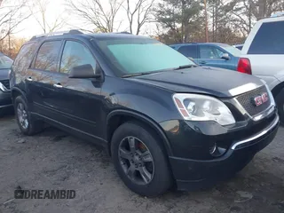 2011 GMC Acadia SL with VIN 1GKKRNEDXBJ382756, listed as a IAAI auction lot 41440669 with 151,353 mi miles and . Bid and sale history available at carsss.com. Image 1.