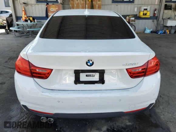 2014 BMW 4 Series 428i with VIN WBA3N3C57EF711803, listed as a Copart auction lot 57856695 with 68,905 mi miles and Salvage title. Bid and sale history available at DreamBid. Image 6.