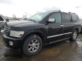 2005 Infiniti QX56 z VIN 5N3AA08C15N801176, wystawiony jako Copart lot #56694315 z przebiegiem Nie podano mil oraz Czysty tytuł • Clean title. Historia ofert i sprzedaży dostępna na DreamBid. Obrazek 1.