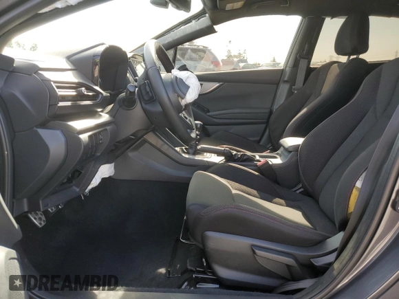 2023 Subaru WRX Premium with VIN JF1VBAF62P9814440, listed as a Copart auction lot 45553975 with 24,707 mi miles and Salvage Title. Bid and sale history available at carsss.com. Image 7.