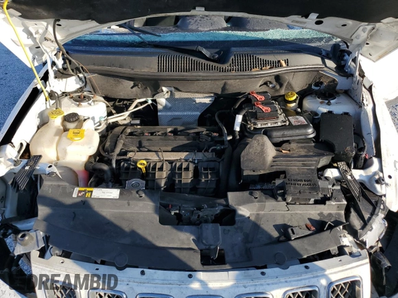 2016 Jeep Compass Latitude with VIN 1C4NJCEA4GD620293, listed as a Copart auction lot 44492715 with 0 mi miles and Salvage Title. Bid and sale history available at carsss.com. Image 14.