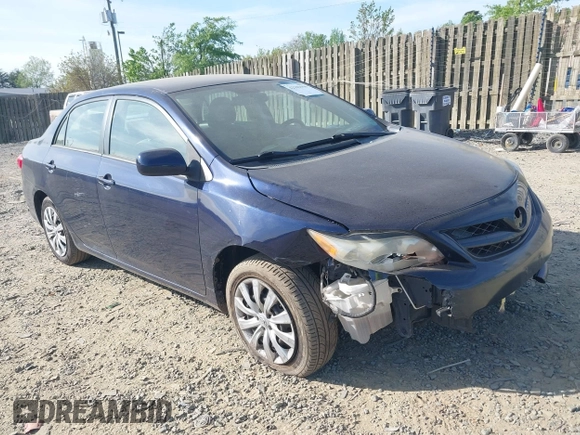 2012 Toyota Corolla L with VIN 2T1BU4EE9CC844184, listed as a IAAI auction lot 42102550 with 151,622 mi miles. Bid and sale history available at carsss.com. Image 1.