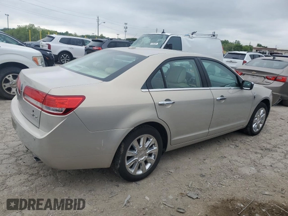2010 Lincoln MKZ with VIN 3LNHL2GC7AR659812, listed as a Copart auction lot 58635455 with 140,931 mi miles and Salvage title. Bid and sale history available at DreamBid. Image 3.