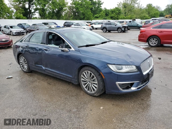2017 Lincoln MKZ Premiere with VIN 3LN6L5A97HR628530, listed as a Copart auction lot 59408285 with 103,819 mi miles and Salvage title. Bid and sale history available at DreamBid. Image 4.