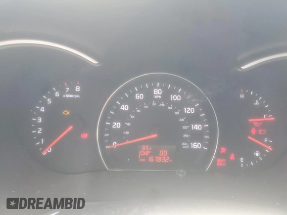 2014 Kia Sorento LX with VIN 5XYKTDA72EG461155, listed as a Copart auction lot 67802014 with 167,832 mi miles and Clean Title. Bid and sale history available at carsss.com. Image 9.