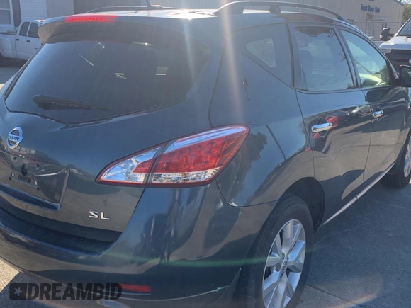 2013 Nissan Murano SL with VIN JN8AZ1MU1DW206397, listed as a Copart auction lot 83269874 with 182,214 mi miles and Salvage Title. Bid and sale history available at carsss.com. Image 4.
