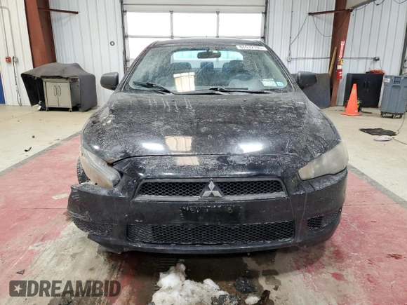 2010 Mitsubishi Lancer DE with VIN JA32U1FU5AU017835, listed as a Copart auction lot 87632195 with 122,600 mi miles and Salvage Title. Bid and sale history available at carsss.com. Image 5.