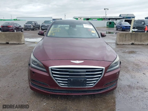 2015 Hyundai Genesis 3.8L with VIN KMHGN4JE5FU049032, listed as a IAAI auction lot 41923088 with 105,013 mi miles. Bid and sale history available at carsss.com. Image 12.