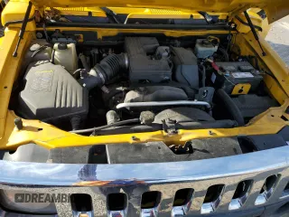 2007 Hummer H3 SUV with VIN 5GTDN13EX78196906, listed as a Copart auction lot 84805334 with 224,002 mi miles and Salvage Title. Bid and sale history available at DreamBid. Image 12.
