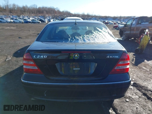 2005 Mercedes-Benz C 240 with VIN WDBRF81J65F649770, listed as a IAAI auction lot 41624644 with 185,722 mi miles and . Bid and sale history available at DreamBid. Image 16.