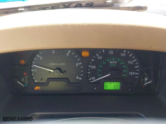 2000 Land Rover Discovery Series II w/Cloth with VIN SALTY124XYA262828, listed as a IAAI auction lot 41769729 with 215,711 mi miles. Bid and sale history available at carsss.com. Image 7.
