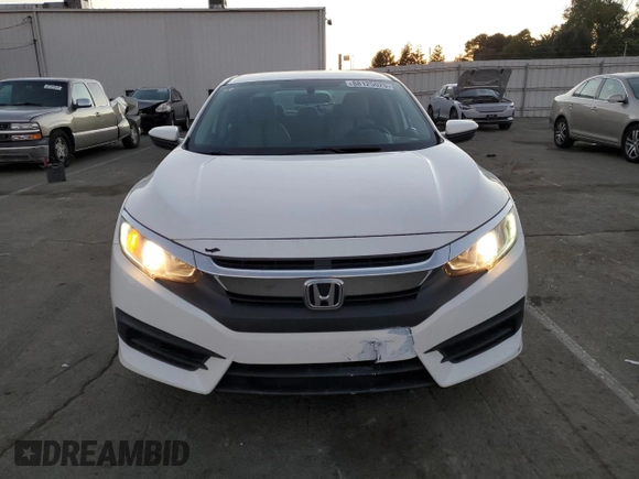 2017 Honda Civic LX with VIN 19XFC2F58HE021715, listed as a Copart auction lot 88125025 with 86,058 mi miles and Salvage Title. Bid and sale history available at DreamBid. Image 5.
