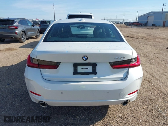 2025 BMW 3 Series 330i with VIN 3MW69CW01S8F11313, listed as a IAAI auction lot 42495415 with 14,109 mi miles and . Bid and sale history available at DreamBid. Image 16.