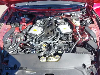 2021 Infiniti Q60 Red Sport 400 with VIN JN1FV7LL8MM560392, listed as a IAAI auction lot 41548964 with 14,057 mi miles and . Bid and sale history available at DreamBid. Image 10.