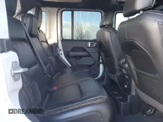 2020 Jeep Wrangler Unlimited Sahara Altitude z VIN 1C4HJXEG2LW319304, wystawiony jako Copart lot #88274015 z przebiegiem 50 599 mil mil oraz Szkoda całkowita • Salvage title. Historia ofert i sprzedaży dostępna na DreamBid. Obrazek 11.