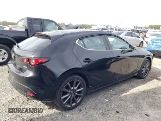 2023 Mazda 3 S Preferred with VIN JM1BPALM1P1615041, listed as a Copart auction lot 87801335 with 19,903 mi miles and Salvage title. Bid and sale history available at DreamBid. Image 3.