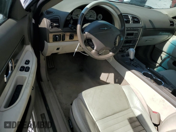 2005 Ford Thunderbird 50th Anniversary with VIN 1FAHP69A55Y107329, listed as a Copart auction lot 54962955 with 69,875 mi miles and Clean Title. Bid and sale history available at DreamBid. Image 8.