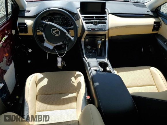2020 Lexus NX 300 with VIN JTJDARBZ4L5012896, listed as a Copart auction lot 56951675 with 47,725 mi miles and Salvage title. Bid and sale history available at DreamBid. Image 8.