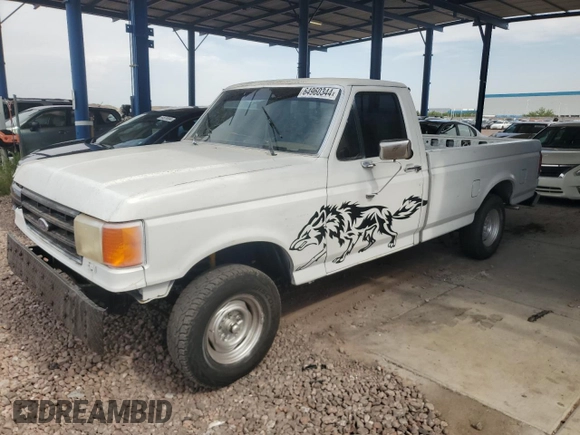 1988 Ford F-150 with VIN 1FTDF15Y2JNA12868, listed as a Copart auction lot 64960344 with 240,079 mi miles and Clean Title. Bid and sale history available at carsss.com. Image 1.
