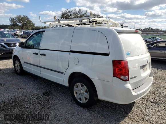 2013 Ram Cargo Van Tradesman with VIN 2C4JRGAGXDR812805, listed as a Copart auction lot 84934214 with 184,209 mi miles and Salvage Title. Bid and sale history available at carsss.com. Image 2.