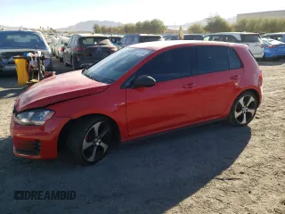 2017 Volkswagen Golf GTI S with VIN 3VW4T7AU7HM067820, listed as a Copart auction lot 83871764 with 68,521 mi miles and Salvage Title. Bid and sale history available at carsss.com. Image 1.