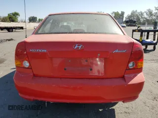 2005 Hyundai Accent GLS with VIN KMHCG45C55U593854, listed as a Copart auction lot 72237914 with 83,203 mi miles and Clean Title. Bid and sale history available at carsss.com. Image 6.
