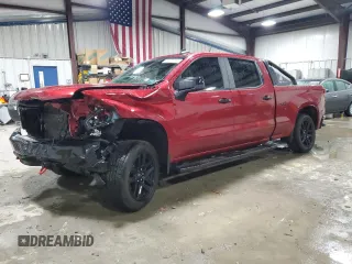 2022 Chevrolet Silverado 1500 LT Trail Boss with VIN 1GCPYFEL3NZ138048, listed as a Copart auction lot 86375194 with 43,949 mi miles and Salvage Title. Bid and sale history available at DreamBid. Image 1.