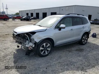 2017 Subaru Forester Limited with VIN JF2SJARC4HH436907, listed as a Copart auction lot 48598443 with 81,777 mi miles. Bid and sale history available at carsss.com. Image 1.