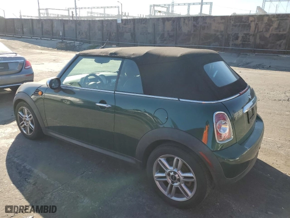 2011 MINI Cooper Convertible with VIN WMWZN3C59BTZ78447, listed as a Copart auction lot 87526775 with 114,665 mi miles and Clean Title. Bid and sale history available at carsss.com. Image 2.