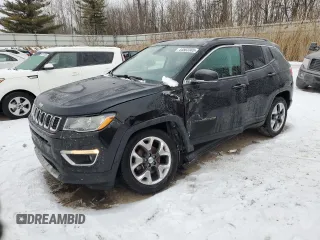 2019 Jeep Compass Limited z VIN 3C4NJDCB9KT661359, wystawiony jako Copart lot #44563305 z przebiegiem 36 258 mil mil oraz Czysty tytuł • Clean title. Historia ofert i sprzedaży dostępna na DreamBid. Obrazek 1.