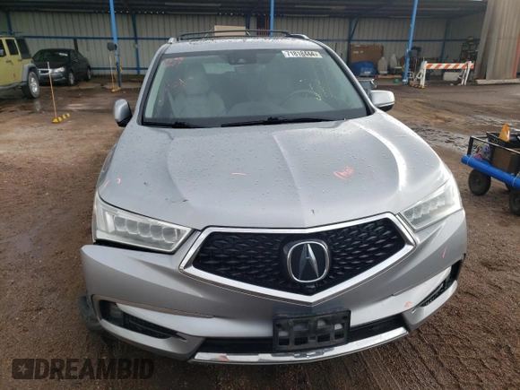2018 Acura MDX Sport Hybrid w/Advance Pkg with VIN 5J8YD7H74JL000361, listed as a Copart auction lot 71818444 with 101,814 mi miles and Salvage Title. Bid and sale history available at carsss.com. Image 5.