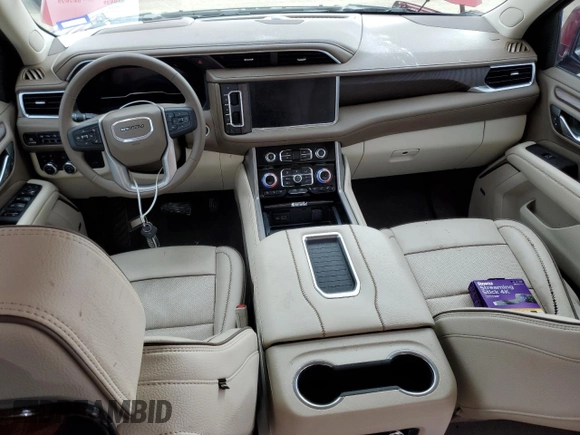 2024 GMC Yukon XL Denali with VIN 1GKS2JKL9RR253797, listed as a Copart auction lot 44556895 with 11,545 mi miles and Salvage Title. Bid and sale history available at carsss.com. Image 8.