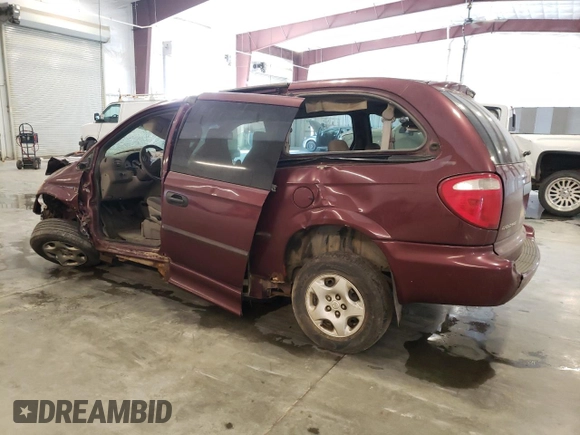 2002 Dodge Caravan SE with VIN 1B4GP24392B727068, listed as a Copart auction lot 69099514 with 0 mi miles and Salvage Title. Bid and sale history available at carsss.com. Image 2.