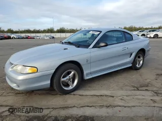 1996 Ford Mustang with VIN 1FALP4047TF106715, listed as a Copart auction lot 78658044 with 60,205 mi miles and Salvage Title. Bid and sale history available at carsss.com. Image 1.