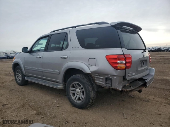 2003 Toyota Sequoia Limited with VIN 5TDBT48A83S144465, listed as a Copart auction lot 44540065 with 213,894 mi miles and Salvage Title. Bid and sale history available at carsss.com. Image 2.