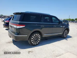 2023 Lincoln Navigator Black Label z VIN 5LMJJ2TG6PEL06907, wystawiony jako Copart lot #52429945 z przebiegiem 28 990 mil mil oraz Szkody całkowita. Historia ofert i sprzedaży dostępna na DreamBid. Obrazek 3.