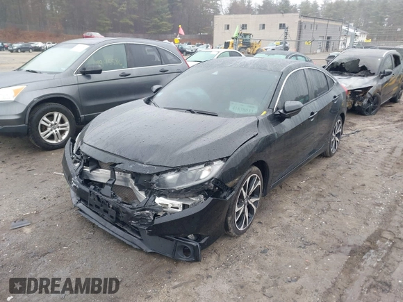 2019 Honda Civic Sport with VIN 2HGFC2F86KH566920, listed as a IAAI auction lot 41838032 with 58,917 mi miles and . Bid and sale history available at DreamBid. Image 17.