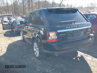 2012 Land Rover Range Rover Sport SC with VIN SALSH2E4XCA758122, listed as a IAAI auction lot 41649335 with 115,695 mi miles. Bid and sale history available at carsss.com. Image 3.