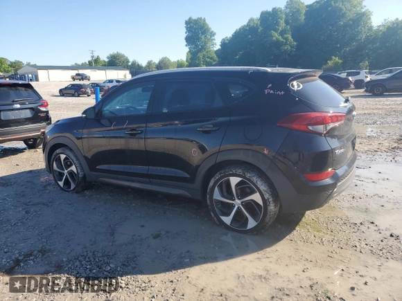 2016 Hyundai Tucson Limited z VIN KM8J3CA26GU165188, wystawiony jako Copart lot #55416585 z przebiegiem 107 878 mil mil oraz Szkoda całkowita • Salvage title. Historia ofert i sprzedaży dostępna na DreamBid. Obrazek 2.