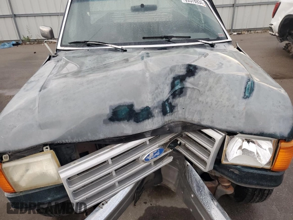 1991 Ford F-150 with VIN 1FTEF14H6MKB03184, listed as a Copart auction lot 69576934 with 0 mi miles and Salvage Title. Bid and sale history available at carsss.com. Image 12.