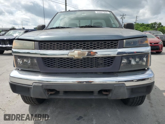 2006 Chevrolet Colorado 1LT z VIN 1GCDT146968222320, wystawiony jako Copart lot #55667955 z przebiegiem 201 703 mil mil oraz Czysty tytuł • Clean title. Historia ofert i sprzedaży dostępna na DreamBid. Obrazek 5.