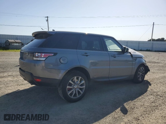 2016 Land Rover Range Rover Sport Dynamic with VIN SALWR2EF0GA581747, listed as a Copart auction lot 52341275 with Not Provided miles and Salvage Title. Bid and sale history available at DreamBid. Image 3.