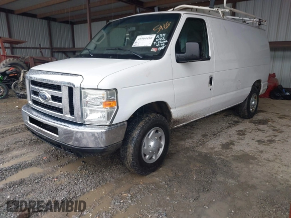 2009 Ford Econoline Cargo with VIN 1FTNE24W99DA34042, listed as a IAAI auction lot 41964410 with 284,031 mi miles and . Bid and sale history available at DreamBid. Image 2.