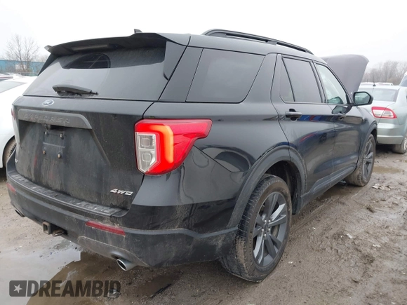 2021 Ford Explorer XLT with VIN 1FMSK8DH1MGA13432, listed as a IAAI auction lot 41983770 with 94,755 mi miles and . Bid and sale history available at DreamBid. Image 4.