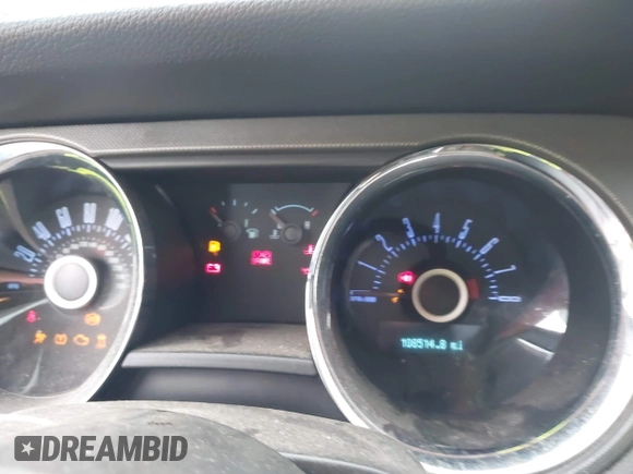 2013 Ford Mustang V6 with VIN 1ZVBP8AM9D5283332, listed as a IAAI auction lot 42471456 with 108,514 mi miles and . Bid and sale history available at DreamBid. Image 7.