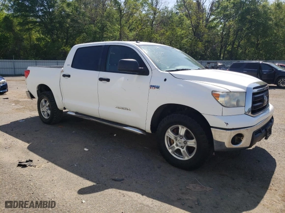 2011 Toyota Tundra 4WD Truck with VIN 5TFDW5F1XBX182216, listed as a Copart auction lot 52607815 with 216,755 mi miles and Salvage Title. Bid and sale history available at carsss.com. Image 4.
