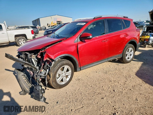 2013 Toyota RAV4 XLE with VIN 2T3RFREV0DW115794, listed as a Copart auction lot 63698815 with Not provided miles and Salvage title. Bid and sale history available at DreamBid. Image 1.